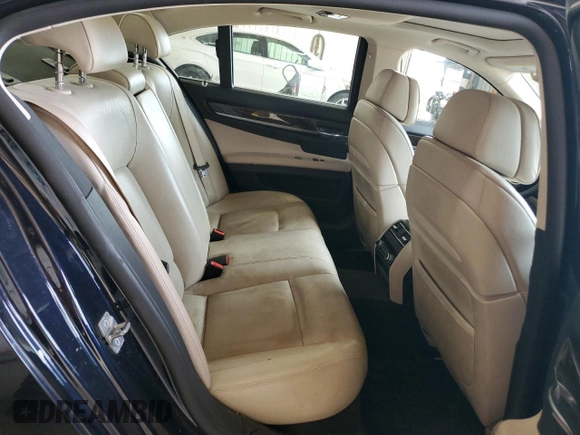 2012 BMW 7 Series 750i xDrive with VIN WBAKC6C5XCC396660, listed as a Copart auction lot 55325095 with 106,667 mi miles and Clean Title. Bid and sale history available at DreamBid. Image 10.