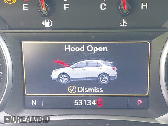 2021 Chevrolet Equinox LT with VIN 2GNAXUEV7M6117879, listed as a IAAI auction lot 42687171 with 53,134 mi miles and . Bid and sale history available at DreamBid. Image 16.