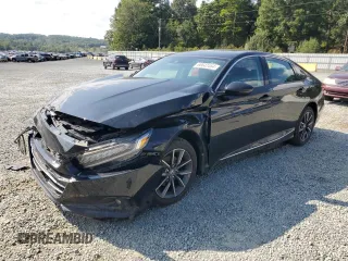 2021 Honda Accord EX-L with VIN 1HGCV1F58MA083959, listed as a Copart auction lot 68642464 with 36,556 mi miles and Salvage title. Bid and sale history available at DreamBid. Image 1.