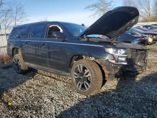 2019 Chevrolet Suburban Premier with VIN 1GNSKJKJ3KR195502, listed as a Copart auction lot 43738845 with Not Provided miles and Salvage Title. Bid and sale history available at DreamBid. Image 4.