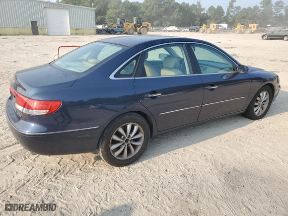 2006 Hyundai Azera SE with VIN KMHFC46F86A079971, listed as a Copart auction lot 67713014 with 95,012 mi miles and Salvage Title. Bid and sale history available at carsss.com. Image 3.