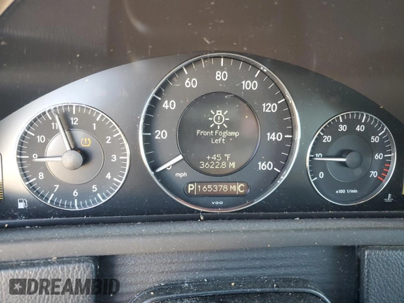 2008 Mercedes-Benz CLK 350 z VIN WDBTJ56H88F238626, wystawiony jako Copart lot #49378635 z przebiegiem 165 378 mil mil oraz Szkoda całkowita • Salvage title. Historia ofert i sprzedaży dostępna na DreamBid. Obrazek 9.