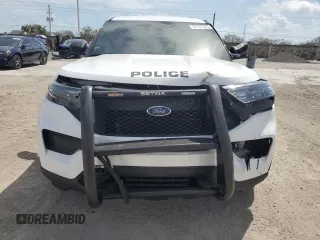 2020 Ford Police Interceptor Utility z VIN 1FM5K8AW7LGA55408, wystawiony jako Copart lot #51137325 z przebiegiem 47 670 mil mil oraz Nie do naprawy • Non repairable. Historia ofert i sprzedaży dostępna na DreamBid. Obrazek 5.