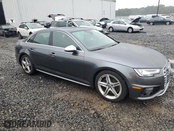 2019 Audi S4 Premium Plus with VIN WAUB4AF44KA118902, listed as a Copart auction lot 64625044 with 75,042 mi miles and Salvage Title. Bid and sale history available at carsss.com. Image 4.