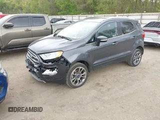 2021 Ford EcoSport Titanium z VIN MAJ6S3KL5MC452064, wystawiony jako IAAI lot #42049689 z przebiegiem 66 056 mil mil oraz . Historia ofert i sprzedaży dostępna na DreamBid. Obrazek 17.