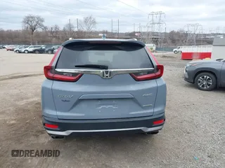 2020 Honda CR-V Touring with VIN 2HKRW2H92LH657975, listed as a IAAI auction lot 41627776 with 46,590 mi miles and . Bid and sale history available at DreamBid. Image 16.