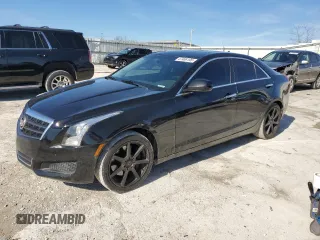 2014 Cadillac ATS Standard AWD z VIN 1G6AG5RX4E0183331, wystawiony jako Copart lot #47408195 z przebiegiem 127 728 mil mil oraz Szkoda całkowita • Salvage title. Historia ofert i sprzedaży dostępna na DreamBid. Obrazek 1.
