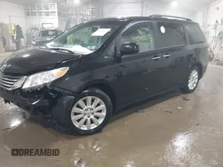 2014 Toyota Sienna Ltd with VIN 5TDDK3DC7ES072058, listed as a IAAI auction lot 41548332 with 153,742 mi miles. Bid and sale history available at carsss.com. Image 17.