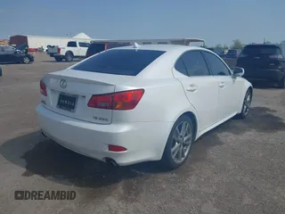 2008 Lexus IS 250 z VIN JTHBK262285083693, wystawiony jako IAAI lot #41918585 z przebiegiem 111 040 mil mil oraz . Historia ofert i sprzedaży dostępna na DreamBid. Obrazek 4.