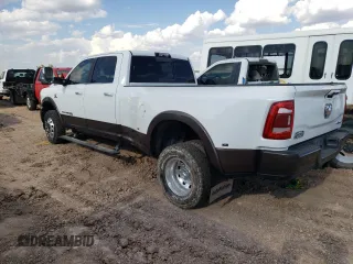 2019 Ram 3500 Longhorn with VIN 3C63RRKLXKG658123, listed as a Copart auction lot 71570234 with 177,240 mi miles and Salvage Title. Bid and sale history available at carsss.com. Image 2.