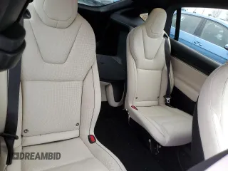 2023 Tesla Model X Plaid with VIN 7SAXCBE62PF405922, listed as a Copart auction lot 53826915 with 1,358 mi miles and Salvage Title. Bid and sale history available at DreamBid. Image 11.