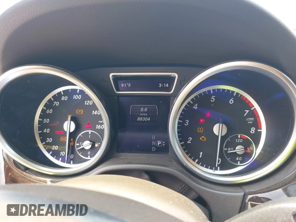 2015 Mercedes-Benz M 350 with VIN 4JGDA5JB0FA452749, listed as a IAAI auction lot 42412440 with 88,304 mi miles and . Bid and sale history available at DreamBid. Image 7.