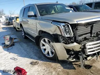 2016 Cadillac Escalade Premium Collection with VIN 1GYS4CKJ5GR356724, listed as a Copart auction lot 88368895 with 55,975 mi miles and Salvage Title. Bid and sale history available at carsss.com. Image 14.