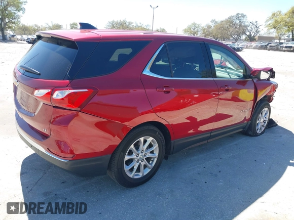 2019 Chevrolet Equinox LT with VIN 3GNAXKEV9KS655471, listed as a IAAI auction lot 41742855 with 93,338 mi miles and . Bid and sale history available at DreamBid. Image 4.