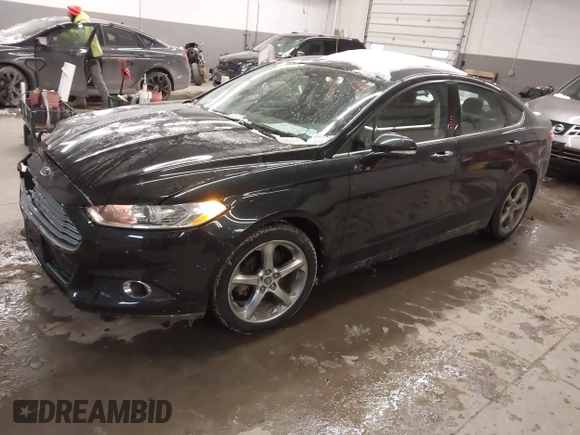 2014 Ford Fusion SE with VIN 3FA6P0H73ER371822, listed as a IAAI auction lot 41392186 with 92,824 mi miles. Bid and sale history available at carsss.com. Image 2.