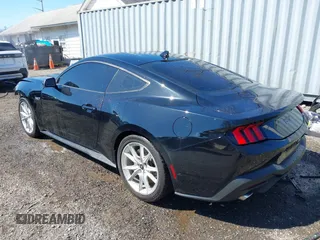 2024 Ford Mustang GT with VIN 1FA6P8CF9R5400357, listed as a IAAI auction lot 41841076 with 18,016 mi miles. Bid and sale history available at carsss.com. Image 3.