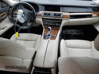 2015 BMW 7 Series 740Li with VIN WBAYE4C55FD947438, listed as a Copart auction lot 78046534 with Not Provided miles and Salvage Title. Bid and sale history available at DreamBid. Image 8.