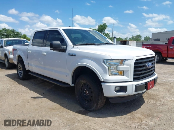 2016 Ford F-150 XLT with VIN 1FTEW1EF6GKE55103, listed as a IAAI auction lot 42518249 with 151,509 mi miles and . Bid and sale history available at DreamBid. Image 1.