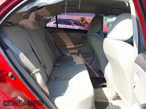 2009 Toyota Corolla with VIN 1NXBU40E99Z089505, listed as a IAAI auction lot 39832879 with 197,912 mi miles. Bid and sale history available at carsss.com. Image 8.