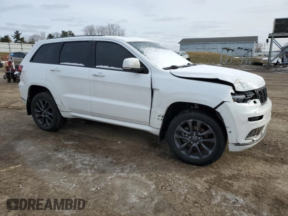 2019 Jeep Grand Cherokee Overland with VIN 1C4RJFCG5KC569699, listed as a Copart auction lot 43686815 with 96,643 mi miles and Clean Title. Bid and sale history available at carsss.com. Image 4.