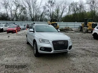 2013 Audi Q5 Premium with VIN WA1CFAFP0DA065608, listed as a Copart auction lot 55067905 with 151,336 mi miles and Salvage title. Bid and sale history available at DreamBid. Image 14.