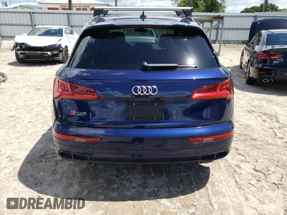 2019 Audi SQ5 Premium Plus with VIN WA1B4BFY6K2089998, listed as a Copart auction lot 60262294 with 75,022 mi miles and Salvage Title. Bid and sale history available at DreamBid. Image 6.