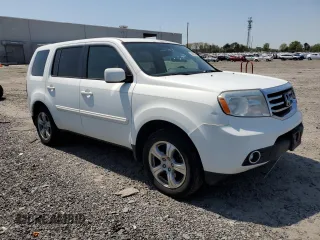 2013 Honda Pilot EX-L with VIN 5FNYF4H56DB012332, listed as a Copart auction lot 53898005 with 96,885 mi miles and Salvage Title. Bid and sale history available at carsss.com. Image 4.