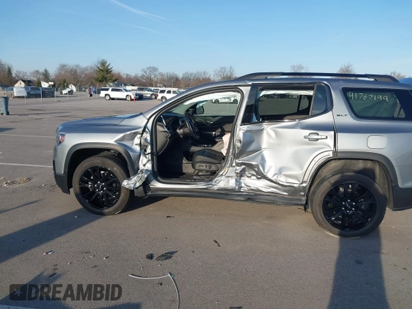 2023 GMC Acadia SLT with VIN 1GKKNMLS8PZ212914, listed as a IAAI auction lot 41767199 with 17,277 mi miles and . Bid and sale history available at carsss.com. Image 6.
