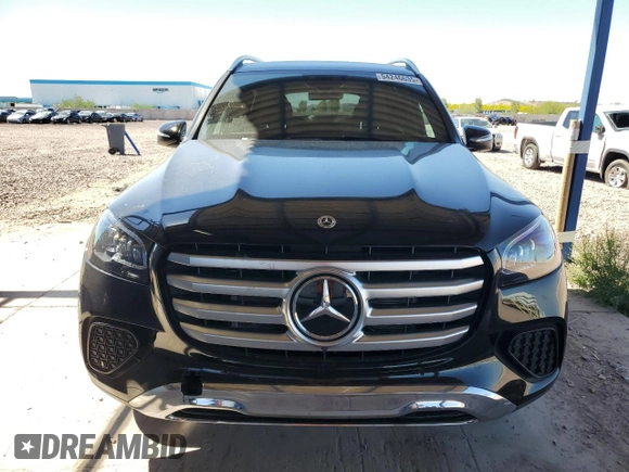 2025 Mercedes-Benz GLS 450 z VIN 4JGFF5KE9SB340328, wystawiony jako Copart lot #54246635 z przebiegiem 250 mil mil oraz Szkoda całkowita • Salvage title. Historia ofert i sprzedaży dostępna na DreamBid. Obrazek 5.