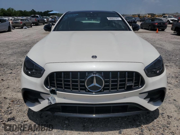 2023 Mercedes-Benz E 53 AMG with VIN W1KZF6BB7PB141885, listed as a Copart auction lot 58682663 with 131 mi miles and . Bid and sale history available at DreamBid. Image 5.