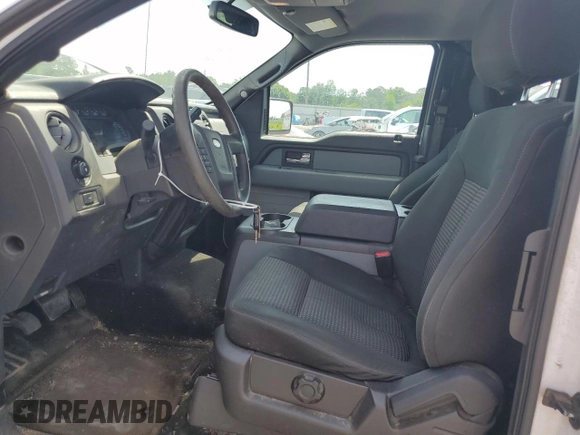 2014 Ford F-150 XL with VIN 1FTFX1CF5EKD13133, listed as a Copart auction lot 56876035 with 128,636 mi miles and Salvage title. Bid and sale history available at DreamBid. Image 7.