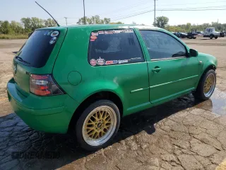 1999 Volkswagen Golf z VIN WVWBF31J6XW245599, wystawiony jako Copart lot #71473934 z przebiegiem 223 072 mil mil oraz Szkoda całkowita • Salvage title. Historia ofert i sprzedaży dostępna na DreamBid. Obrazek 3.