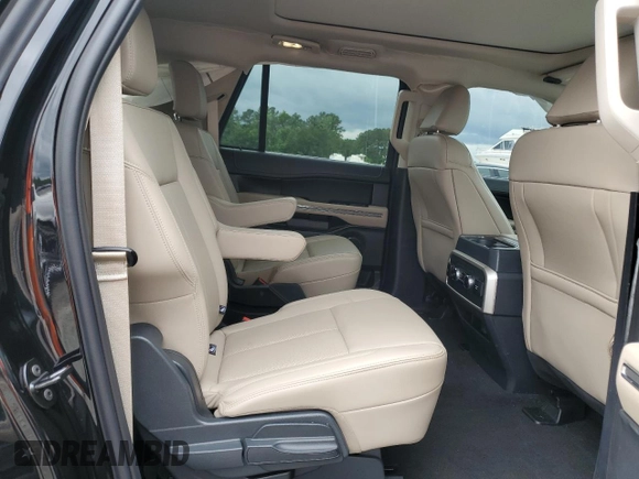 2024 Ford Expedition Max XLT with VIN 1FMJK1H83REA52653, listed as a Copart auction lot 58908145 with 5,198 mi miles and Salvage title. Bid and sale history available at DreamBid. Image 11.
