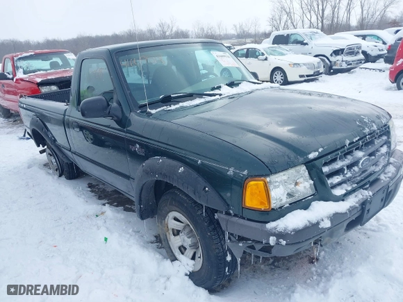 2003 Ford Ranger XL with VIN 1FTYR10U13PA86271, listed as a IAAI auction lot 41609518 with 118,257 mi miles. Bid and sale history available at carsss.com. Image 1.