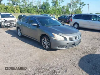 2014 Nissan Maxima SV with VIN 1N4AA5AP5EC436199, listed as a IAAI auction lot 42887082 with 151,551 mi miles and . Bid and sale history available at DreamBid. Image 1.