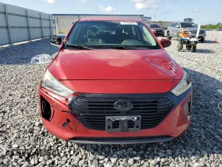 2019 Hyundai Ioniq Blue with VIN KMHC65LC5KU137067, listed as a Copart auction lot 57656395 with 82,494 mi miles and Non repairable. Bid and sale history available at DreamBid. Image 5.