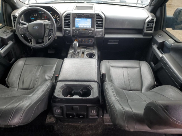 2018 Ford F-150 XL with VIN 1FTEW1EPXJFB04008, listed as a Copart auction lot 61062825 with 94,030 mi miles and Salvage title. Bid and sale history available at DreamBid. Image 8.