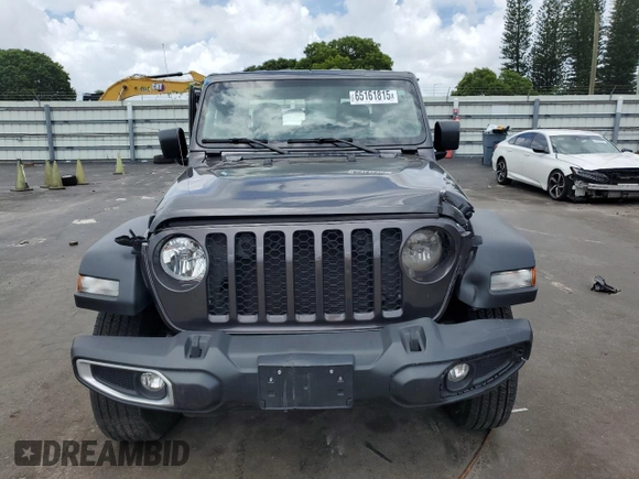 2023 Jeep Gladiator Sport с VIN 1C6HJTAG6PL584627, выставлен на аукционе Copart как лот 65161815 с пробегом 7 020 миль миль и Чистый • Clean title. История ставок и продаж доступна на DreamBid. Изображение 5.