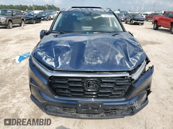 2024 Honda CR-V EX-L with VIN 2HKRS3H79RH307557, listed as a Copart auction lot 51147005 with 11,584 mi miles and Salvage Title. Bid and sale history available at DreamBid. Image 5.