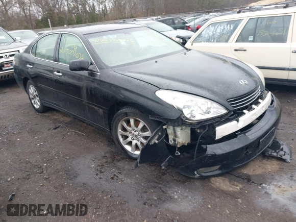 2003 Lexus ES with VIN JTHBF30G430145339, listed as a IAAI auction lot 41866603 with Not Provided miles. Bid and sale history available at carsss.com. Image 1.