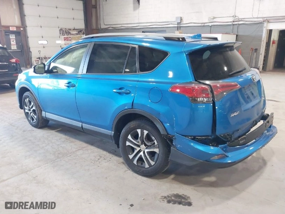2017 Toyota RAV4 LE with VIN JTMBFREVXHJ156133, listed as a IAAI auction lot 41886714 with 115,127 mi miles. Bid and sale history available at carsss.com. Image 3.