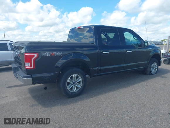 2017 Ford F-150 XL with VIN 1FTEW1EF4HFB34736, listed as a IAAI auction lot 40129669 with 130,947 mi miles and . Bid and sale history available at DreamBid. Image 4.