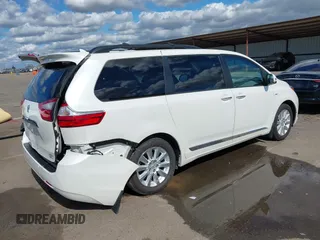 2016 Toyota Sienna Ltd with VIN 5TDDK3DC3GS144473, listed as a IAAI auction lot 41681218 with 32,080 mi miles. Bid and sale history available at carsss.com. Image 4.