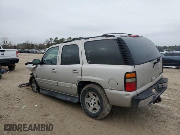 2005 Chevrolet Tahoe LS with VIN 1GNEC13T75R186414, listed as a Copart auction lot 43065675 with 267,169 mi miles and Salvage Title. Bid and sale history available at carsss.com. Image 2.