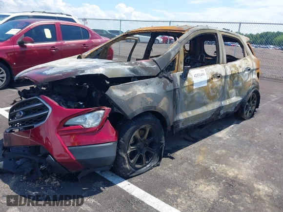 2021 Ford EcoSport SE with VIN MAJ3S2GE3MC453639, listed as a IAAI auction lot 42331491 with Not provided miles and . Bid and sale history available at DreamBid. Image 2.