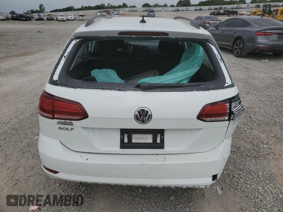 2019 Volkswagen Golf SportWagen S with VIN 3VWY57AU0KM510084, listed as a Copart auction lot 61725423 with 85,875 mi miles. Bid and sale history available at carsss.com. Image 6.