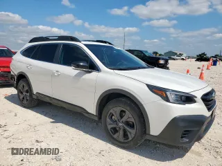 2022 Subaru Outback Onyx XT with VIN 4S4BTGLDXN3233280, listed as a Copart auction lot 58017115 with 51,971 mi miles and Salvage title. Bid and sale history available at DreamBid. Image 4.