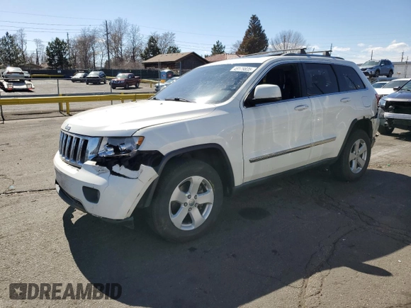 2011 Jeep Grand Cherokee Laredo with VIN 1J4RR4GG3BC671780, listed as a Copart auction lot 49179835 with 166,521 mi miles and Salvage Title. Bid and sale history available at carsss.com. Image 1.