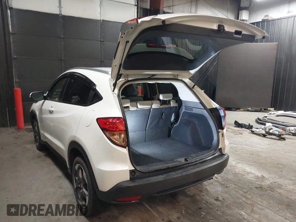 2018 Honda HR-V EX-L Navi with VIN 3CZRU6H76JM719911, listed as a IAAI auction lot 41631402 with 26,776 mi miles. Bid and sale history available at carsss.com. Image 3.