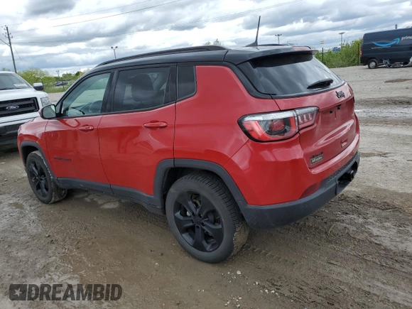 2018 Jeep Compass Altitude z VIN 3C4NJDBB5JT479268, wystawiony jako Copart lot #55450655 z przebiegiem 78 039 mil mil oraz Szkoda całkowita • Salvage title. Historia ofert i sprzedaży dostępna na DreamBid. Obrazek 2.